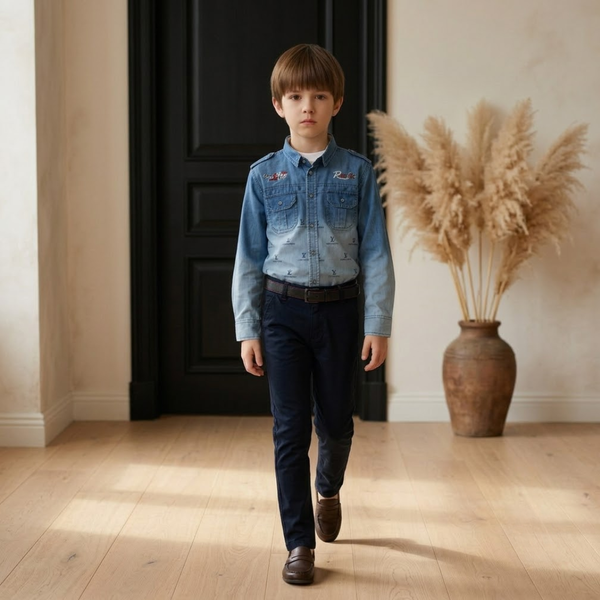 3721 Denim Cotton Set