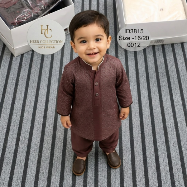 ID3815 Elegant Kids' Waistcoat Set