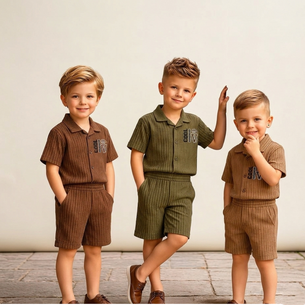 TP1124  -Kids Summer Short Sets